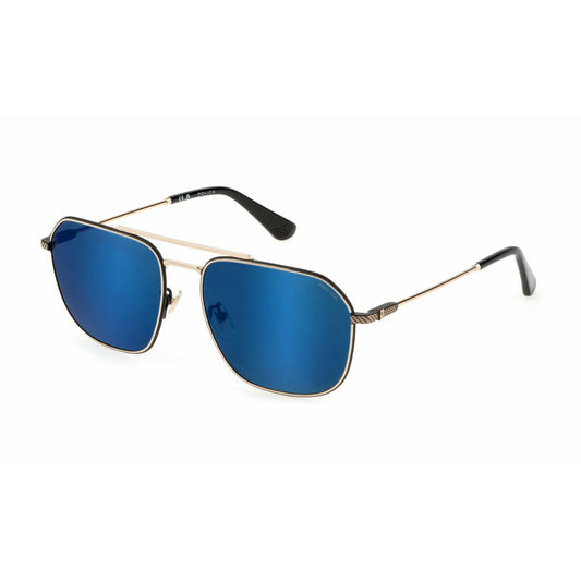 Men's Sunglasses Police SPLF64-60300B Golden ø 60 mm