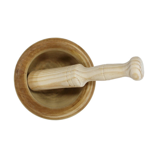 Mortar and pestle Fackelmann Wood