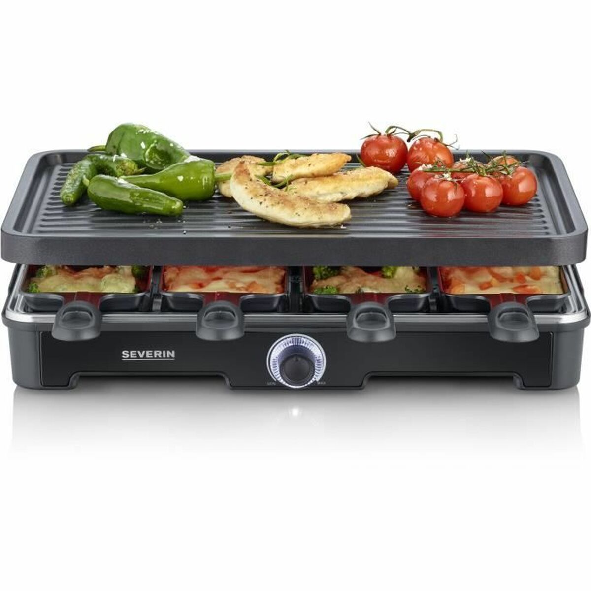 Grill hotplate Severin RG9670 Black 41,7 x 26,3 cm