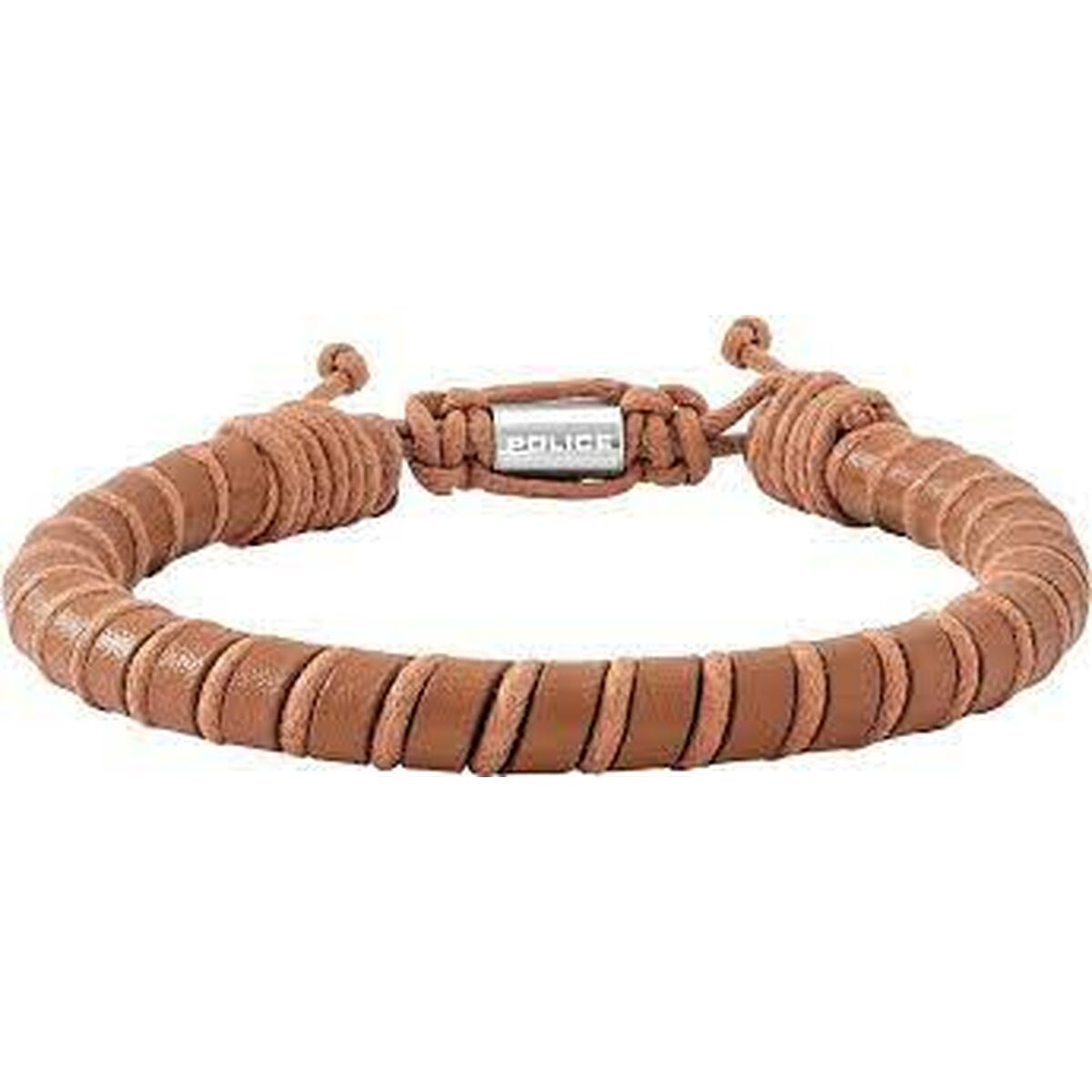 Men's Bracelet Police PJ26486BLC.03 Leather 19 cm