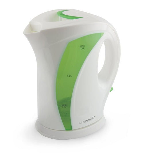 Kettle Esperanza EKK018G  White Green Multicolour Plastic 2200 W 1,7 L