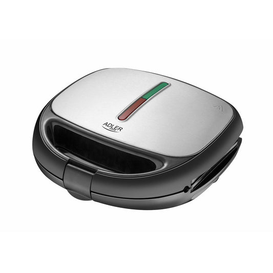 Sandwich Maker Adler AD 3040 Black Grey 1200 W