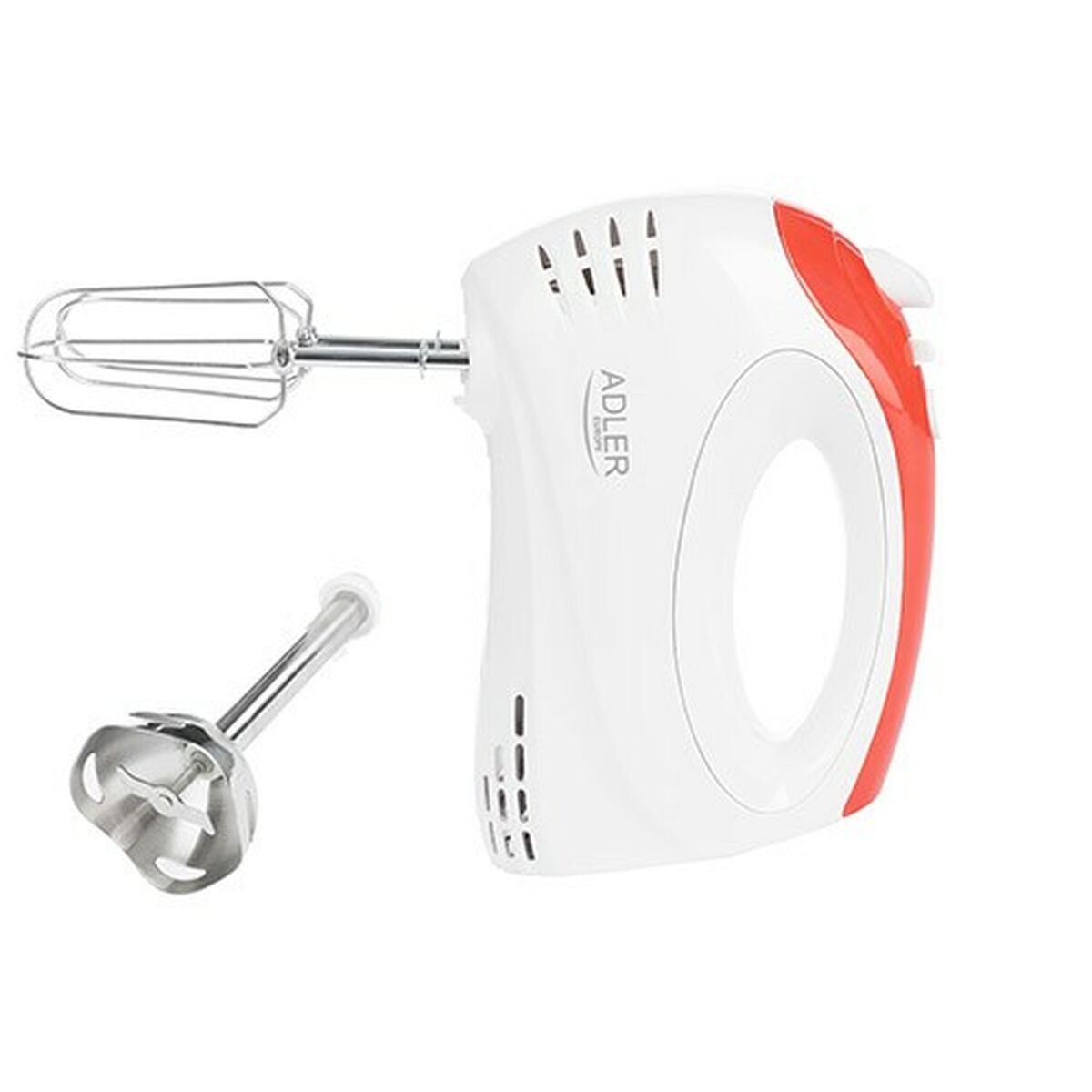 Hand Mixer Adler AD 4212 Stainless steel Plastic