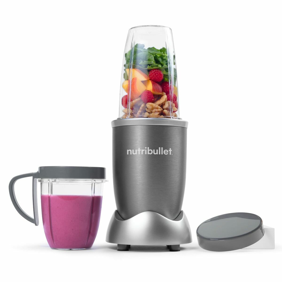 Cup Blender Nutribullet 600 W Stainless steel Grey