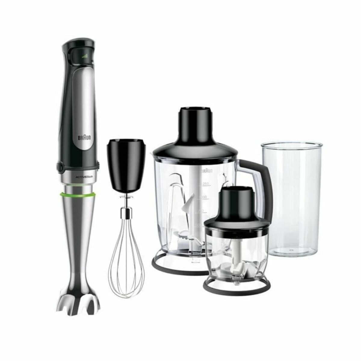 Hand-held Blender Braun MQ 7045X 1000W Black 1000 W