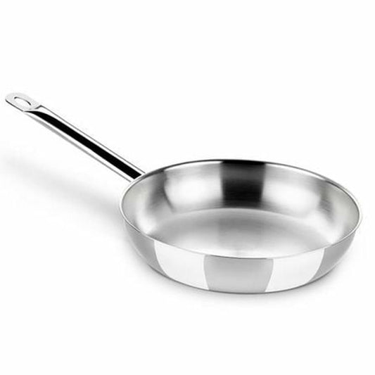 Wok Pan BRA A121611 Ø 20 cm Stainless steel