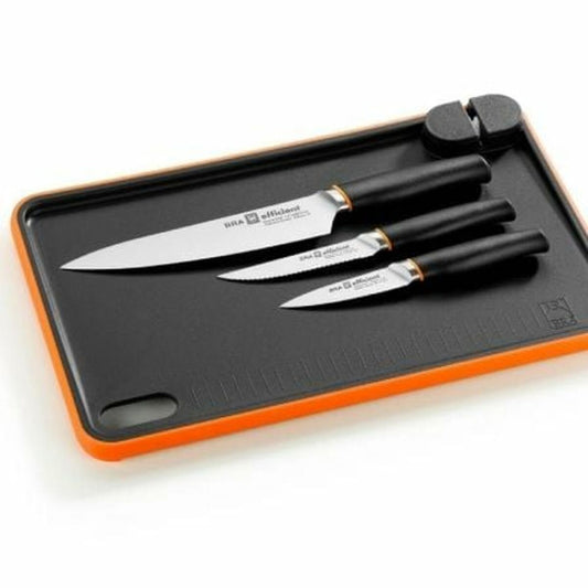 Knife Set BRA A198021 Black Stainless steel