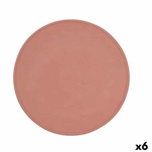 Underplate Quid Mineral Terracotta Ceramic 33 cm (6 Units)