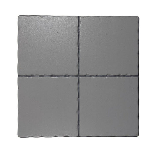 Table Mat Versa Grey Ceramic (20 x 20 cm)