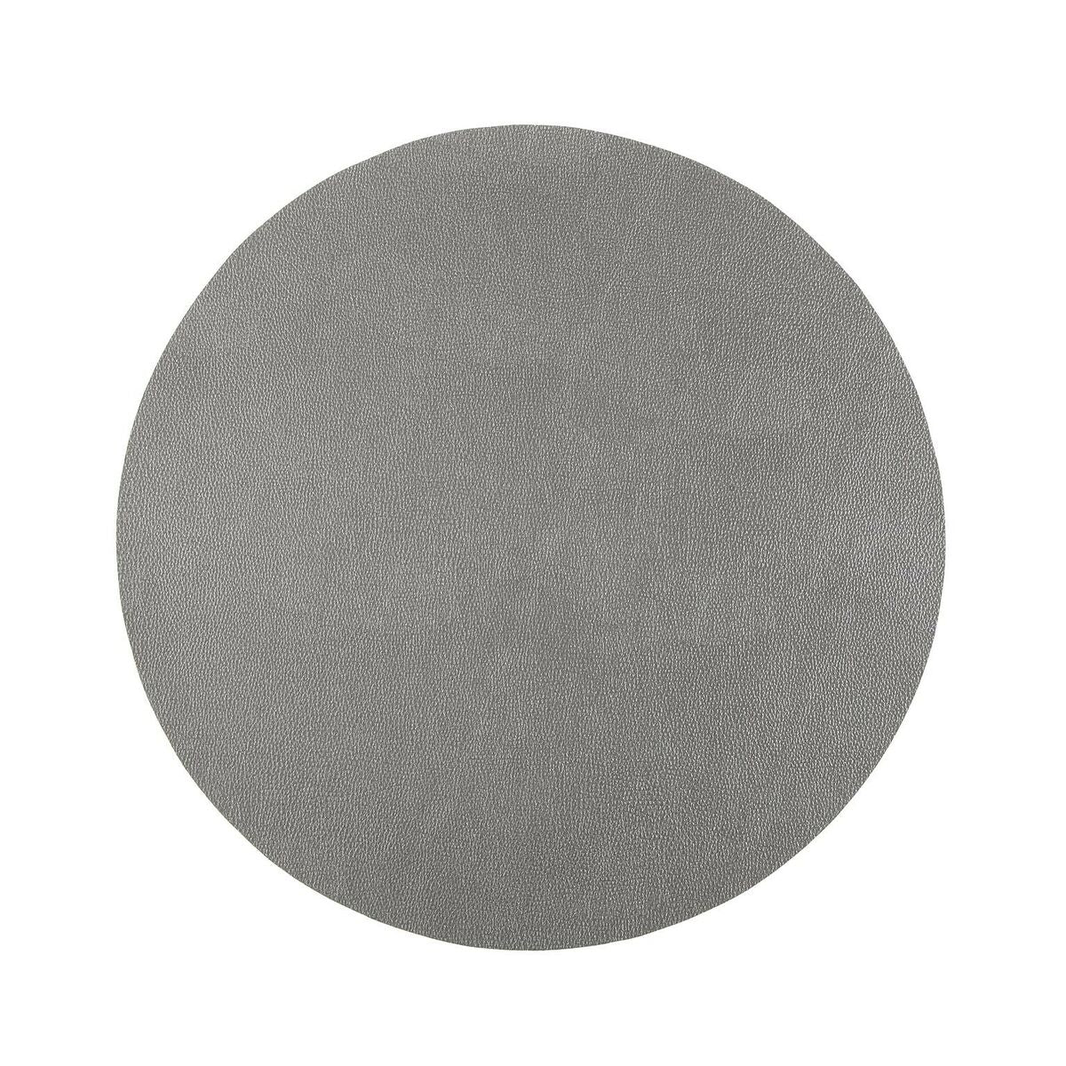 Table Mat Versa Circular Silver 37 x 37 cm Polyurethane