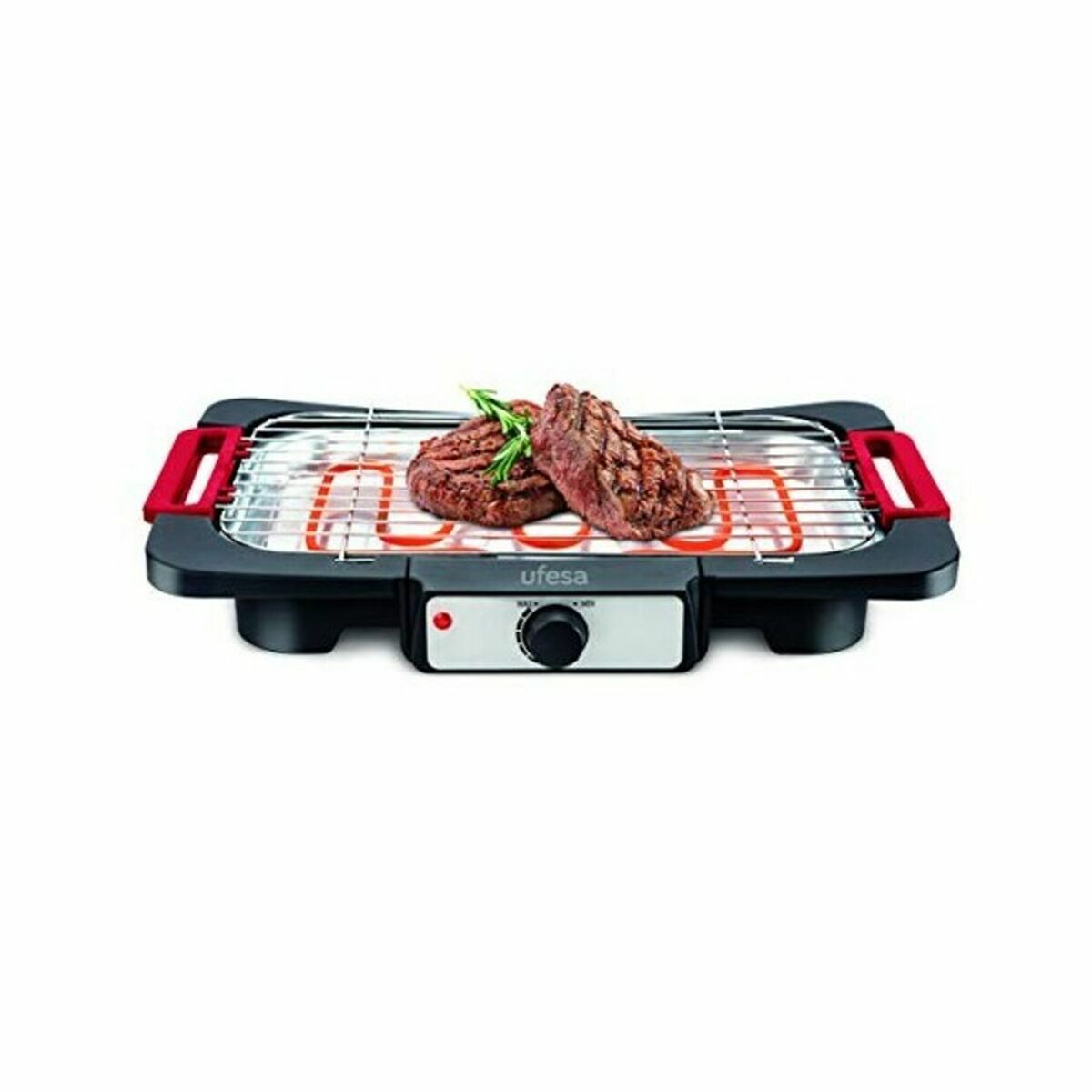 Grill hotplate UFESA 2000W Black