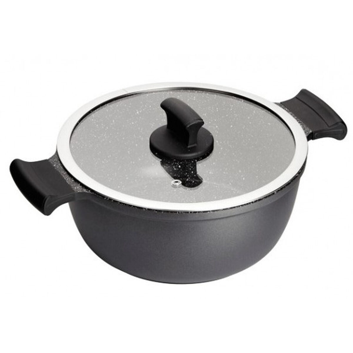 Casserole with lid Inoxibar ABSOLUT Black