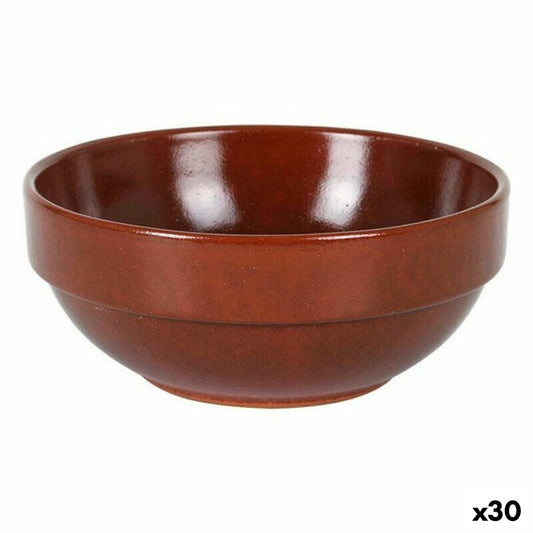 Bowl Azofra Stackable Brown 13,3 x 5,5 cm (30 Units) (13,3 x 5,5 cm)