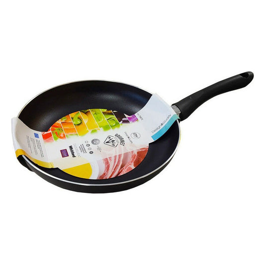 Non-stick frying pan EDM Basic Line Whitford Technology Black Aluminium Ø 28 cm