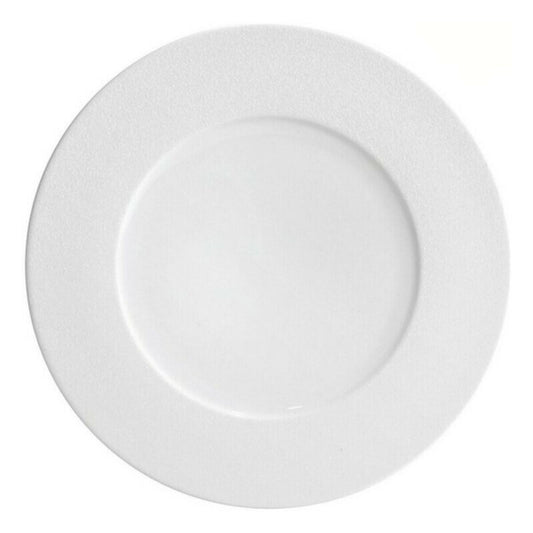 Flat plate Globe Sahara Porcelain White (Ø 32,5 cm)