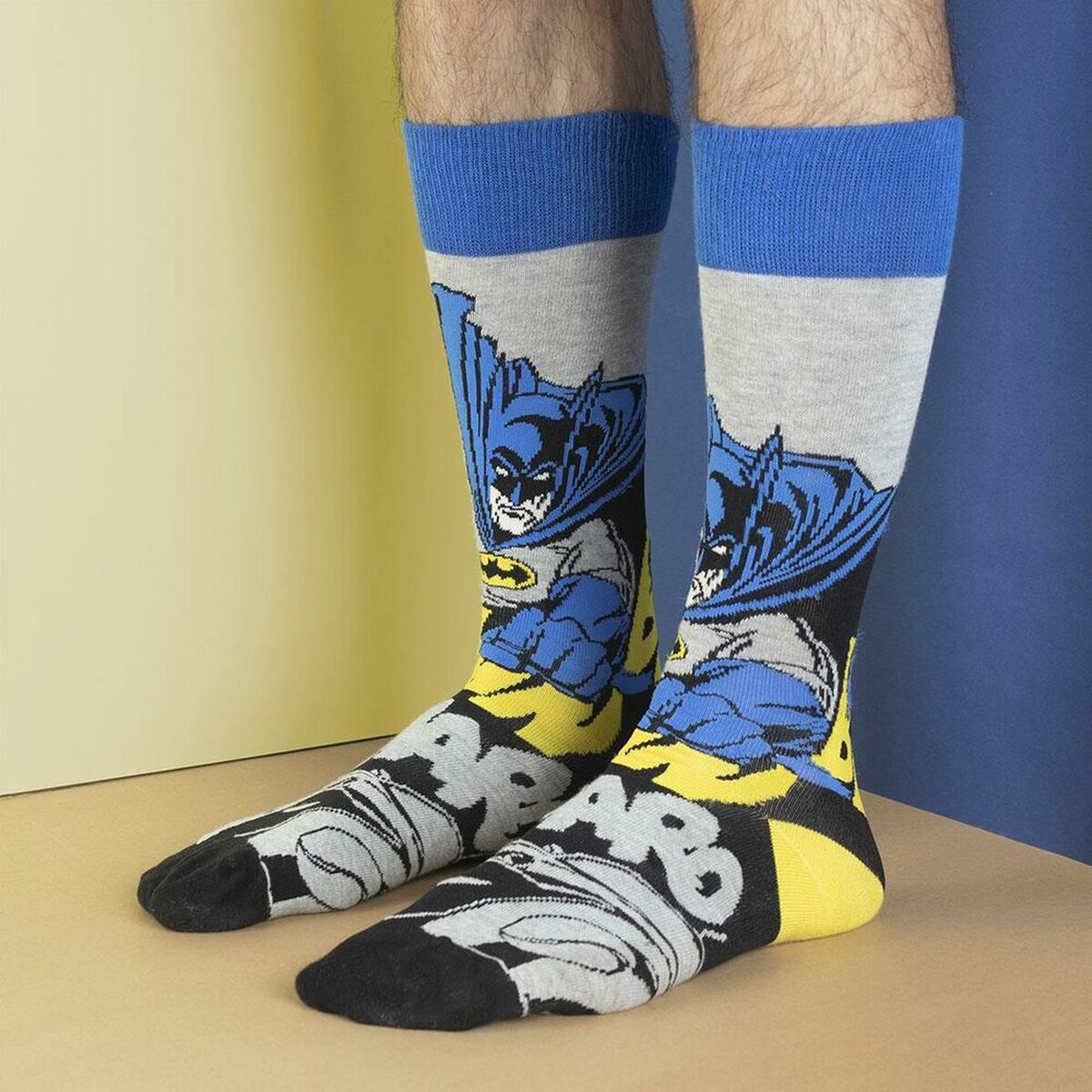 Socks Batman Grey