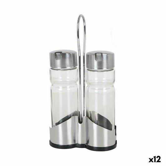 Oil and Vinegar Set Anna 11 x 5,5 x 22 cm (12 Units)