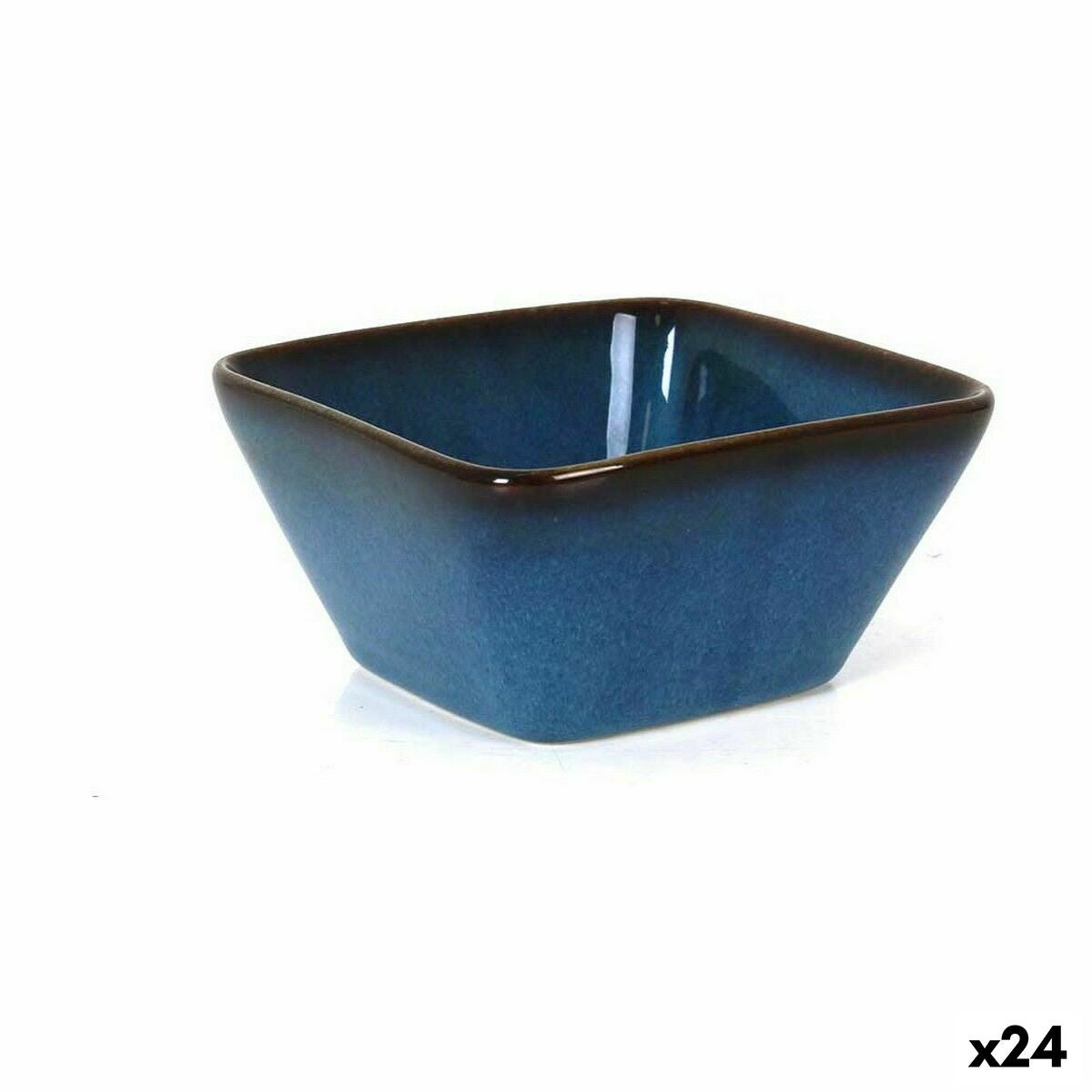 Bowl La Mediterránea Pica-pica Blue 10,5 x 5,3 cm (24 Units)