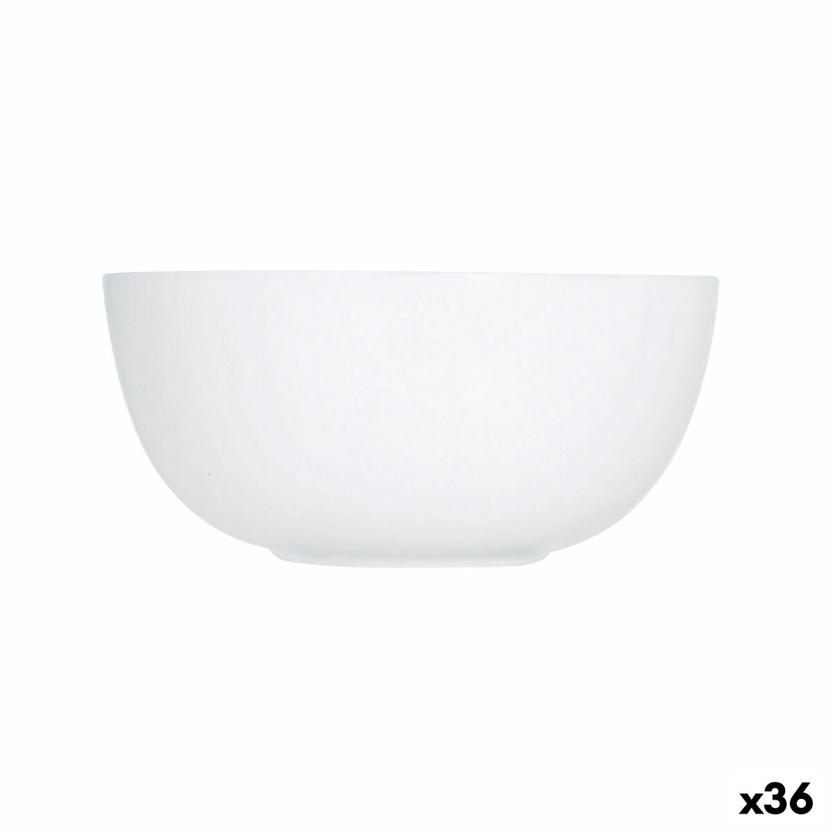 Bowl Luminarc Diwali White Glass 12 cm (36 Units)