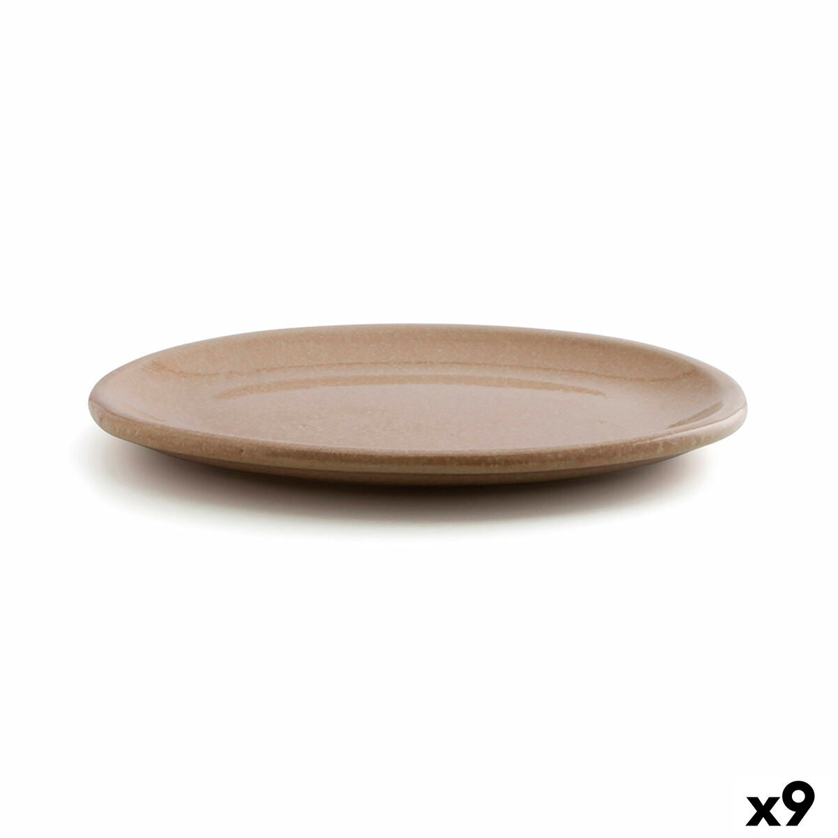 Serving Platter Anaflor Vulcano Beige Ceramic 33 x 25 cm (9Units)