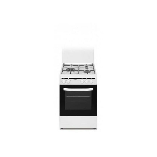 Gas Cooker Vitrokitchen CB5535BBE White (50 x 55 cm)